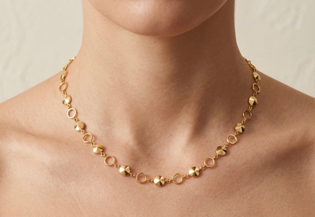 Origins Circle Necklace - 8MM
