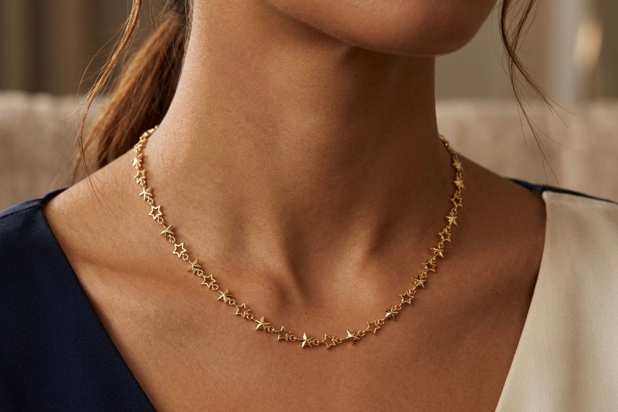 Astra Star Necklace - 8MM