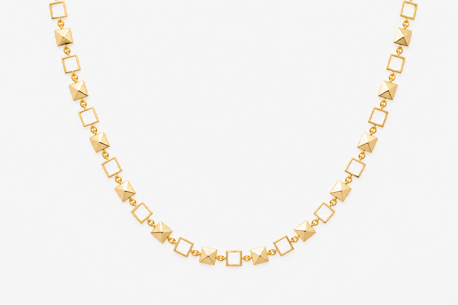 Origins Square Necklace - 8MM