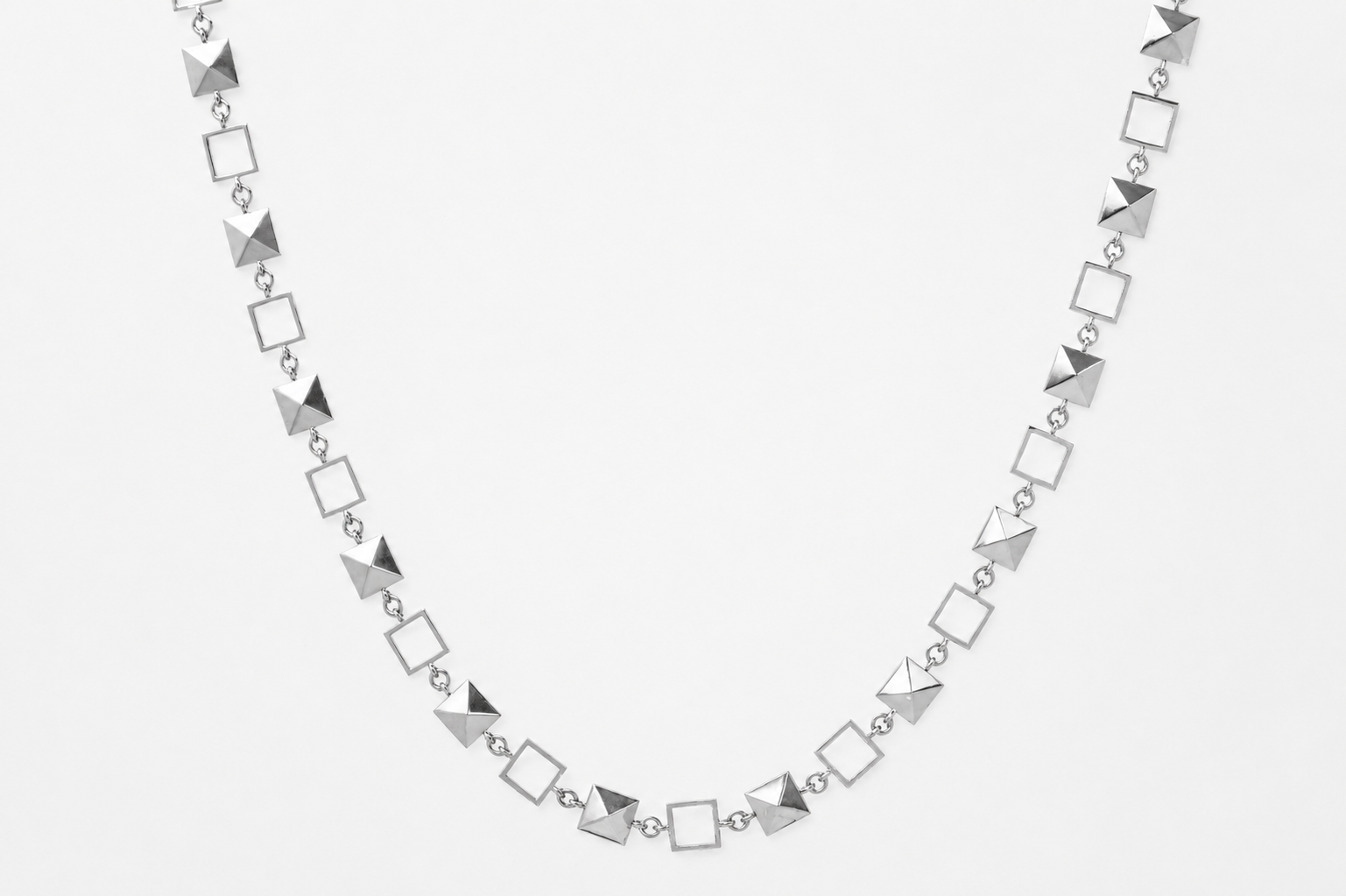 Origins Square Necklace - 8MM