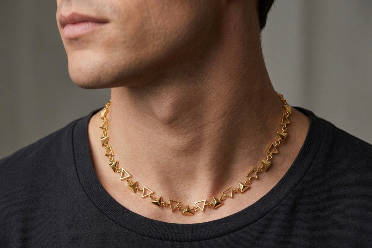 Origins Triangle Necklace - 8MM