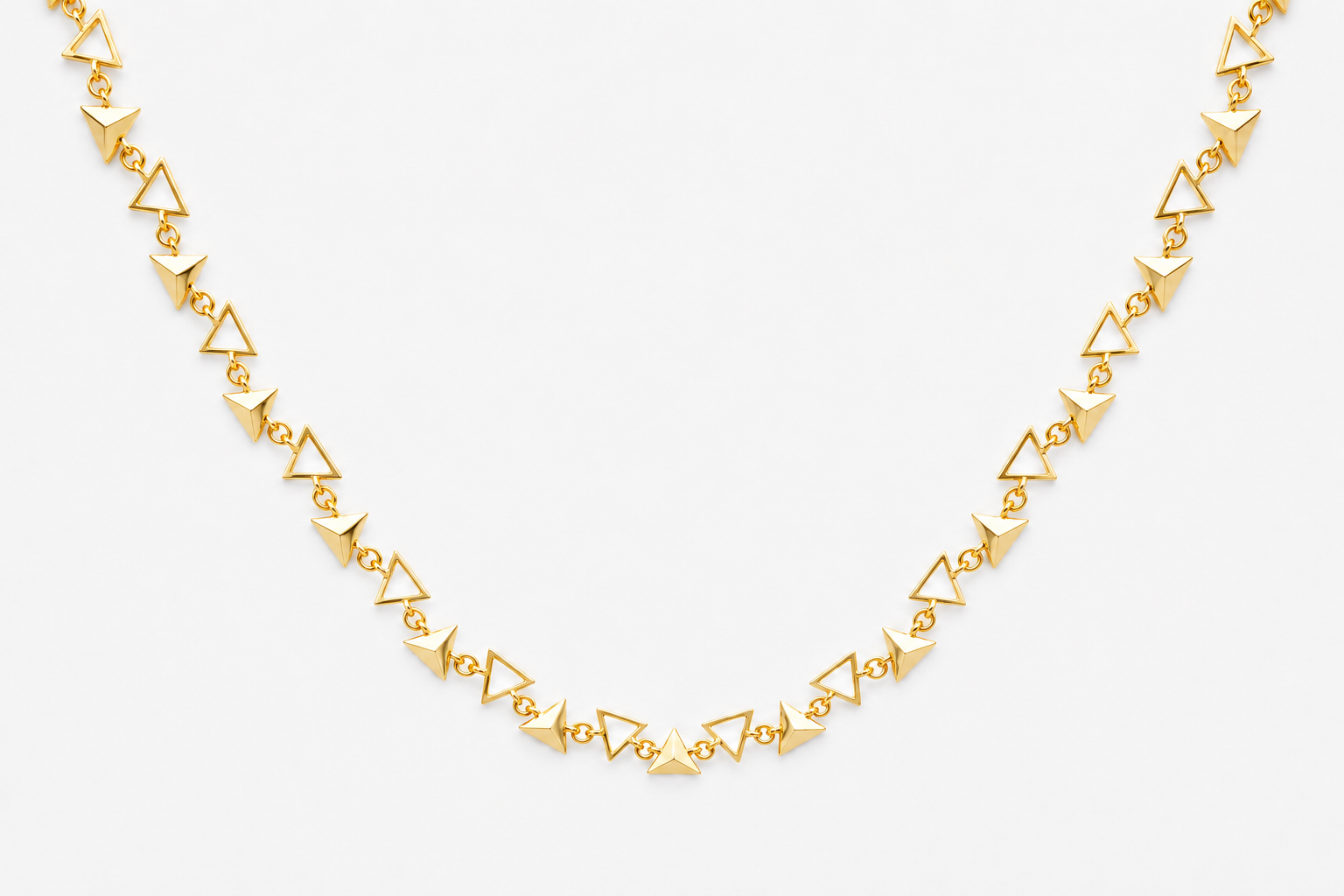 Origins Triangle Necklace - 8MM