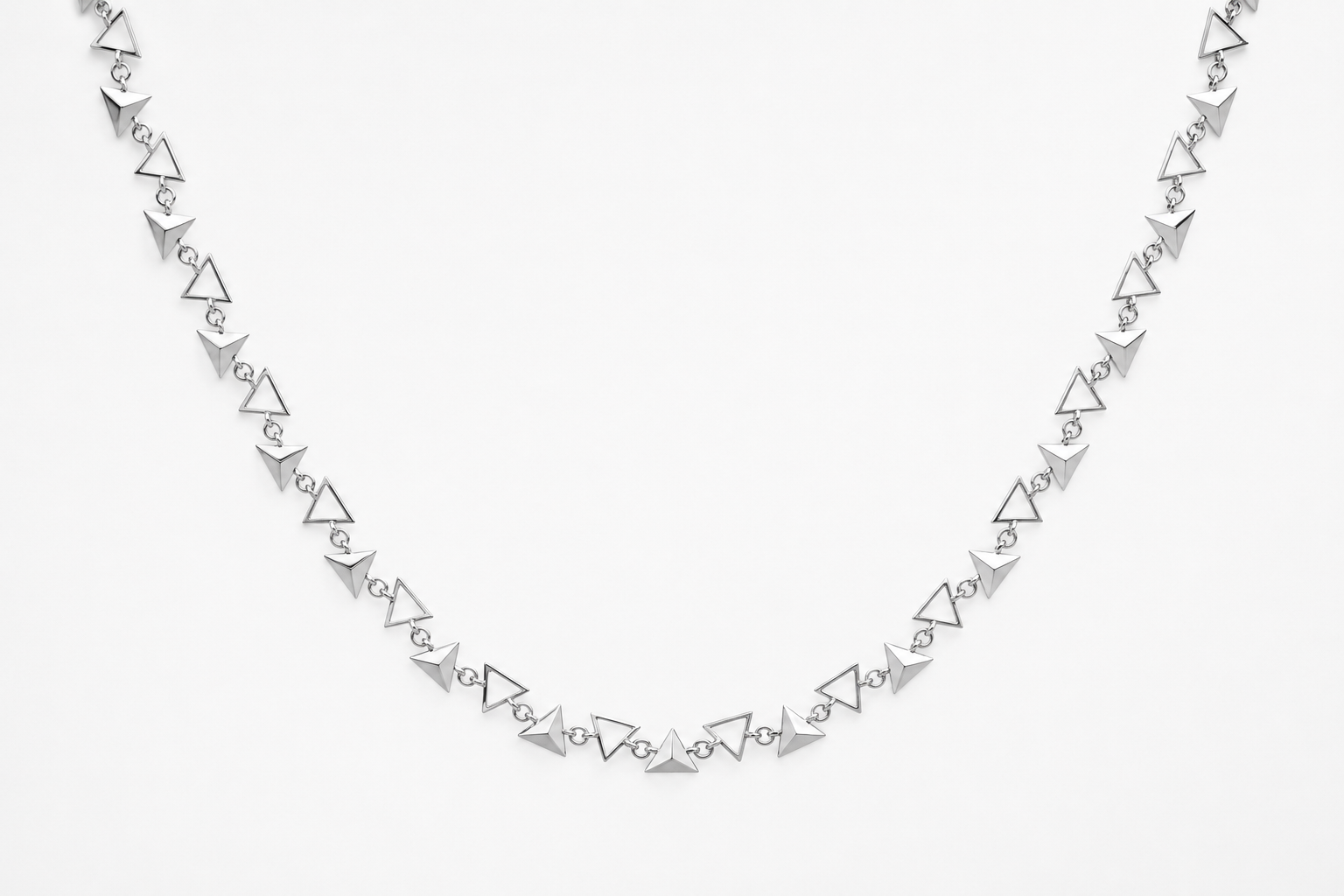 Origins Triangle Necklace - 8MM
