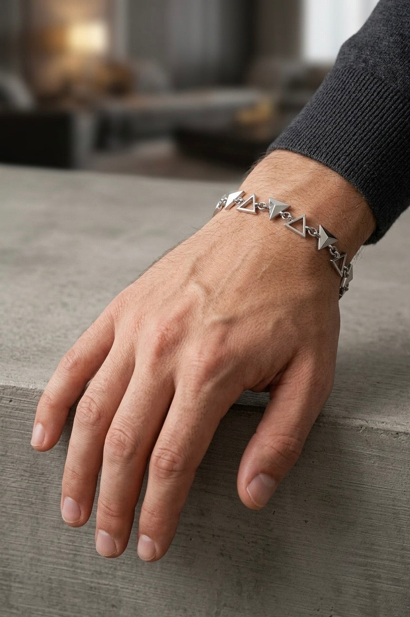 Origins Triangle Bracelet - 8MM